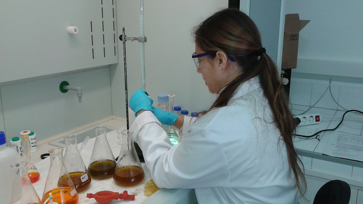 María Florencia Listorti, al LaboRA de la UIB. 